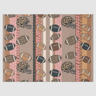 Papel De Seda Fútbol Coquette Arco Leopard (3)