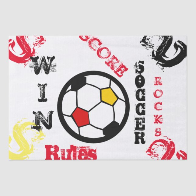 PAPEL DE SEDA FUTEBOL (Frente )