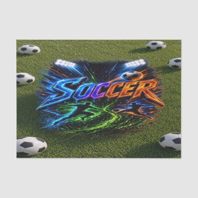 Papel De Seda Futebol (Frente )