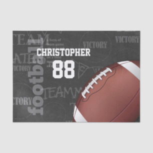 Papel De Seda Futebol Americano Personalizado