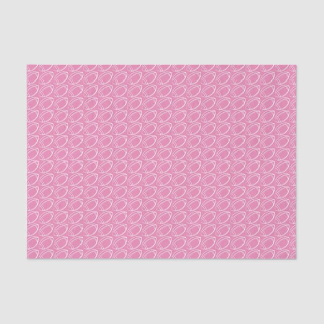 Papel De Seda Futebol feminino rosa (Frente )