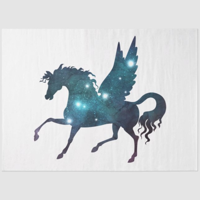 Papel De Seda Galaxy Unicorn Series Design 10 (Frente )
