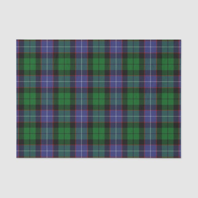 Papel De Seda Galbraith Tartan (Frente )