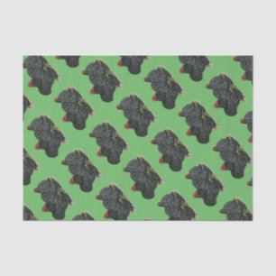 Papel De Seda Galinhas Mottled Cochin