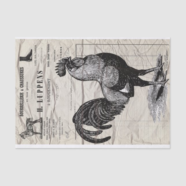 Papel De Seda Galo (Frente )