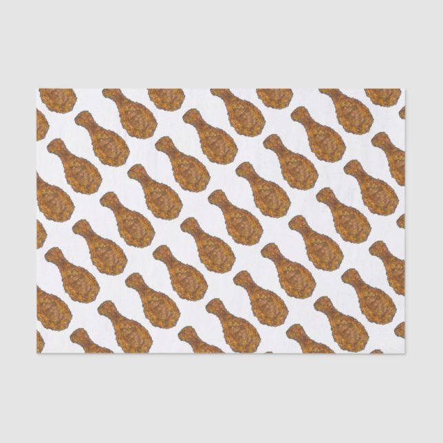 Papel De Seda Galo De Galinha Desidratado Profundo (Frente )