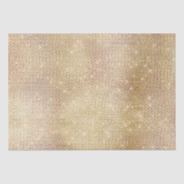 Papel De Seda Gam Dourado Sparkle (Frente )