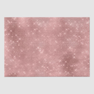 Papel De Seda Gam Rosa Dourado Sparkle