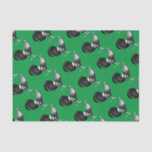 Papel De Seda Gamecock Red Hatch (Frente )