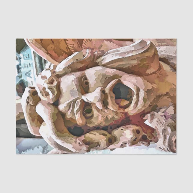 PAPEL DE SEDA GARGOYLE (Frente )