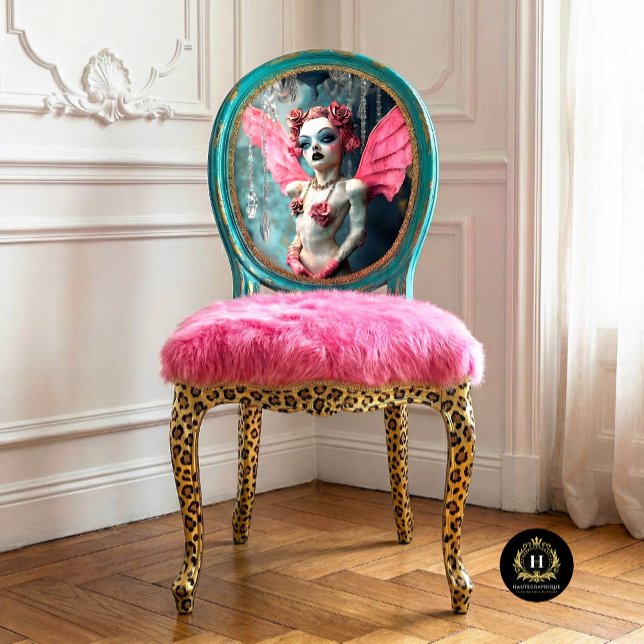 Papel De Seda Gárgula Gótica Caprichosa Asa Rosa de Fada (Criador carregado)