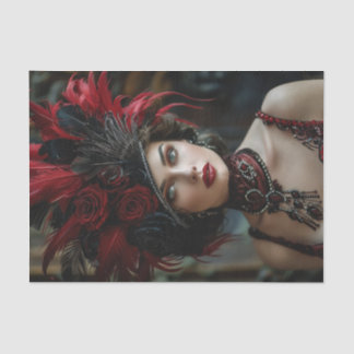 Papel De Seda Garota Flapper 1920