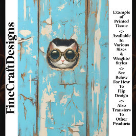 Papel De Seda Gatinho Gato Branco Gato Gato Gelado Ocultando Des