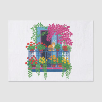 Papel De Seda Gatos-