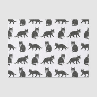 Papel De Seda Gatos