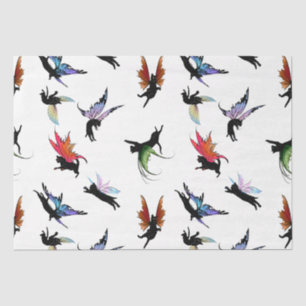 Papel De Seda Gatos Cósmicos