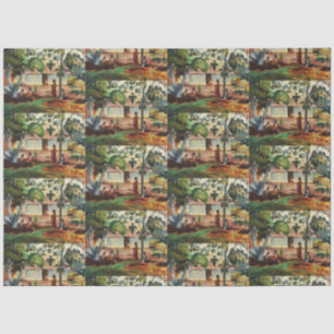 Papel De Seda Gauguin A Grande Árvore Te raau rahi Poster de Art