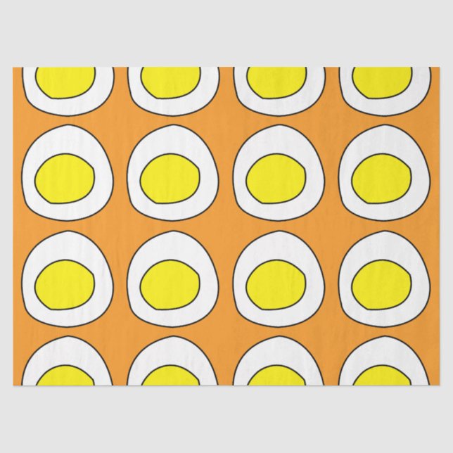 Papel De Seda Gemas de Ovos (Frente )
