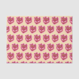 Papel De Seda Gemini Zodiac Coquette Heart Cake