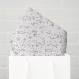 Papel De Seda Gender Reveal Tissue Paper - Boho Floral