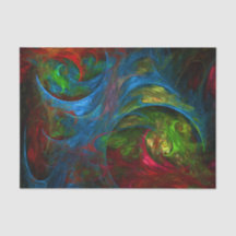 Genesis Blue Abstrato Art