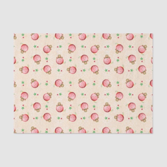 Papel De Seda Gengibre de Natal para Crianças Bonitas Cookie (Frente )