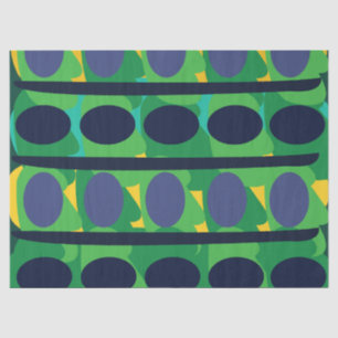 Papel De Seda Geométrico Moderno Abstrato Colorido