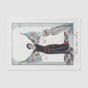 Papel De Seda George Barbier, Art Deco Tissue Paper