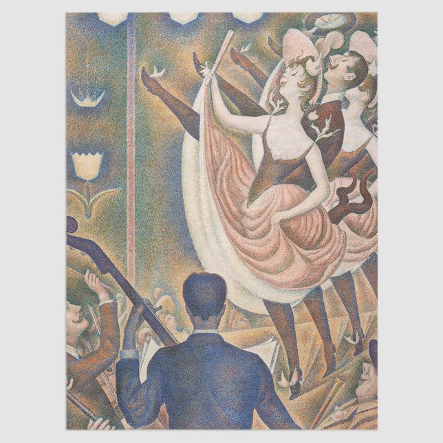 Papel De Seda Georges Seurat - Le Chahut (Criador carregado)