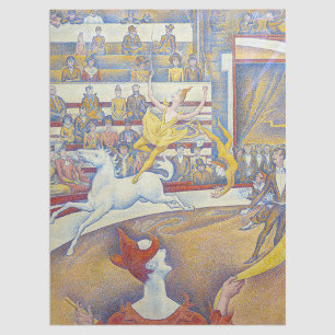 Papel De Seda Georges Seurat - O Circo