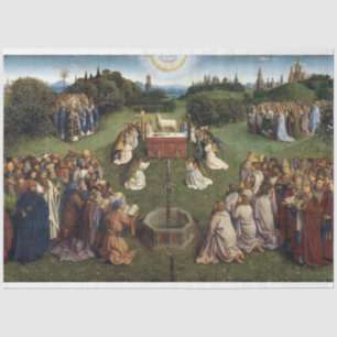 Papel De Seda Ghent Altarpart(detalhe), Van Eyck Brothers