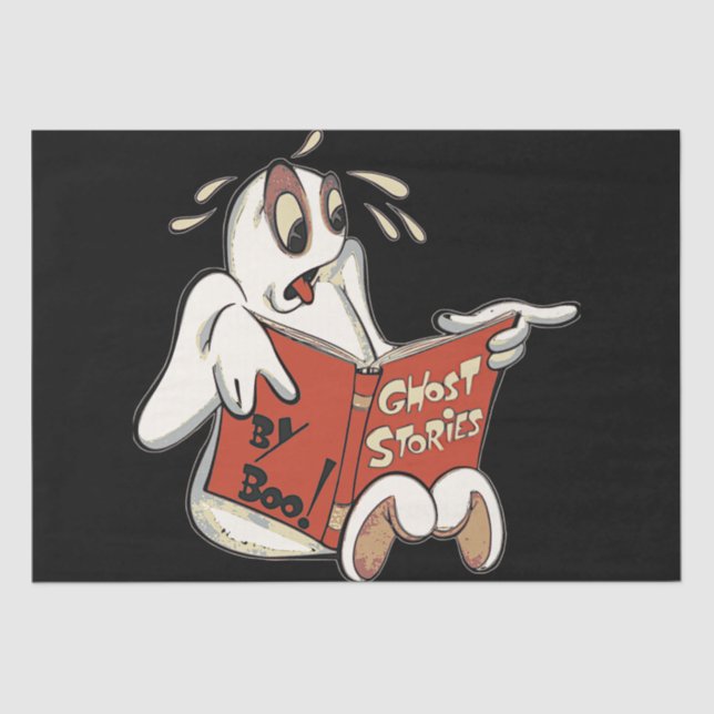 Papel De Seda Ghost Stories Halloween Tissue Paper (Frente )