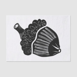 Papel De Seda Giant Acorn