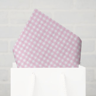 Papel De Seda Ginga Rosa e Branca