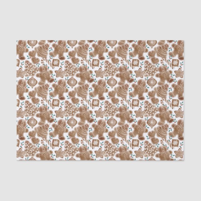 Papel De Seda Gingerbread Berry (Frente )