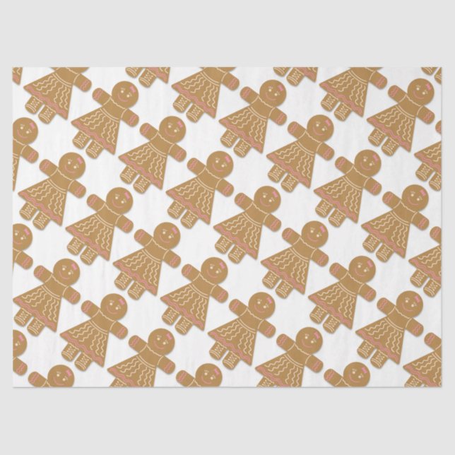 Papel De Seda Gingerbreads (Frente )