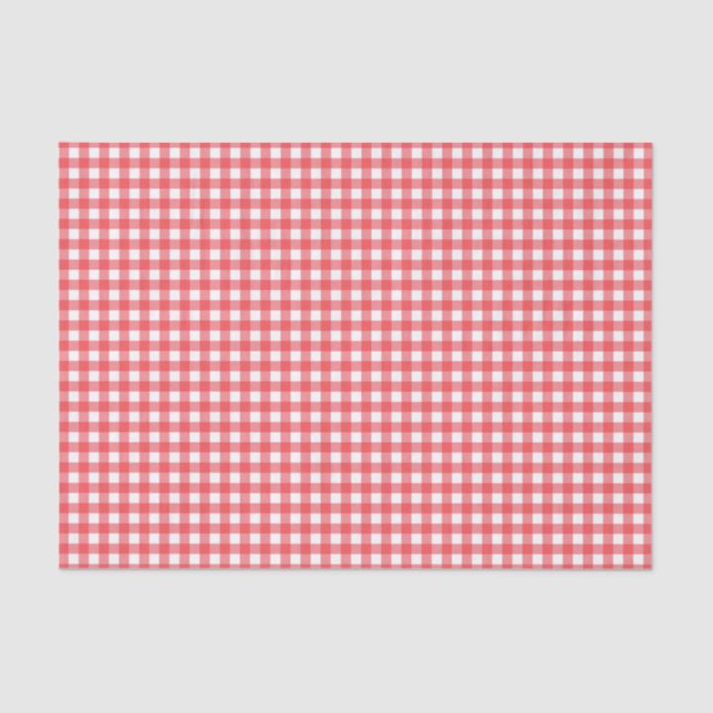Papel De Seda Gingham (Frente )