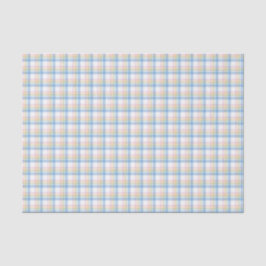 Papel De Seda Gingham Pastel Moderno