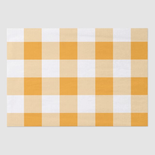 Papel De Seda Gingham Pattern (Frente )