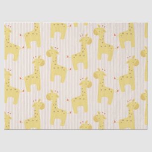 Papel De Seda Girafa bonito do bebê