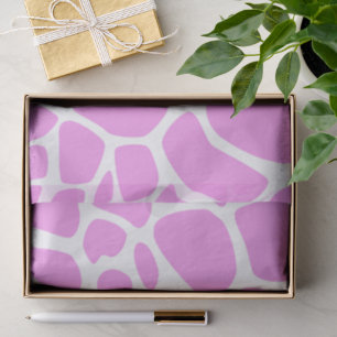 Papel De Seda Girafa Impressão, Girafa Rosa, Impressão Animal, S