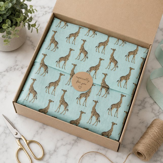 Papel De Seda Girafas Lindas (Criador carregado)