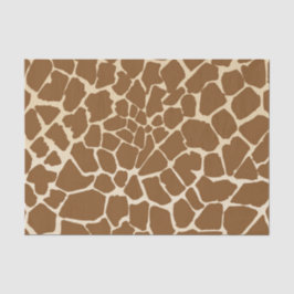 Papel De Seda Giraffe fur Pattern Impressão