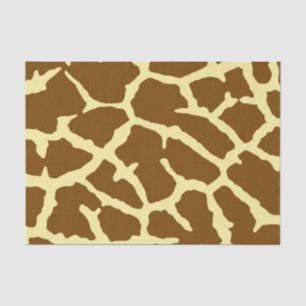 Papel De Seda Giraffe Impressão