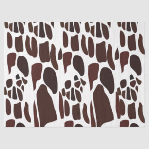 Papel De Seda Giraffe Skin Pattern