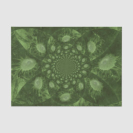 Papel De Seda Girasóis Arte Floral Verde Abstrata Decoupagem