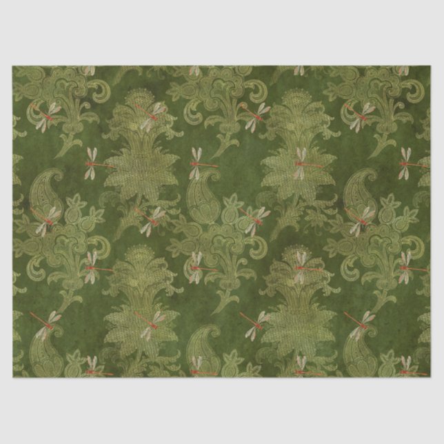 Papel De Seda Girassóis e Dragões Série Design 13 (Frente )