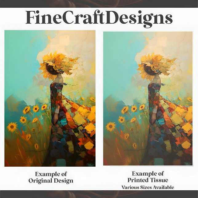 Papel De Seda Girassol girassol-doce e girassol, com girassol C1 (Criador carregado)