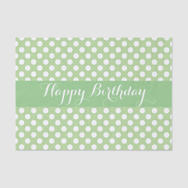 Papel De Seda Girly Large Bolinhas (Frente )