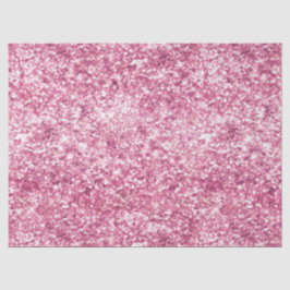 Papel De Seda Girly Pink Glitter Confetti